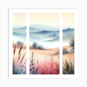 Landscape Painting 61 Art Print