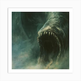 Beast From The Depths Art Print