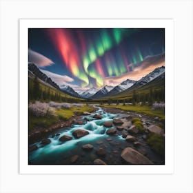 Aurora Borealis Art Print