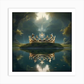 Crown - Crown Stock Videos & Royalty-Free Footage Art Print