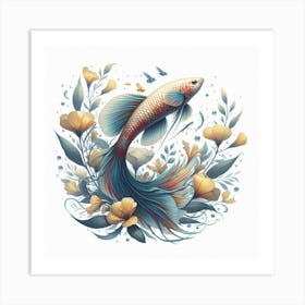 Aquarium fish Art Print