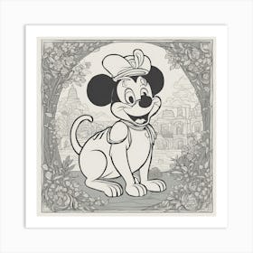 Mickey Mouse 1 Art Print