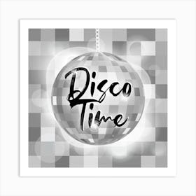 Disco Time Art Print