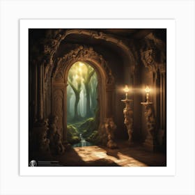 Enchanted Forest Art Print