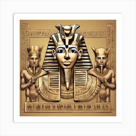 Egyptian Pharaoh Art Print