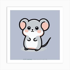 Cute Mouse 10 Art Print