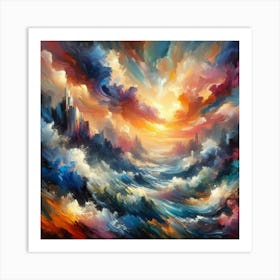 Abstract Painting Art Print