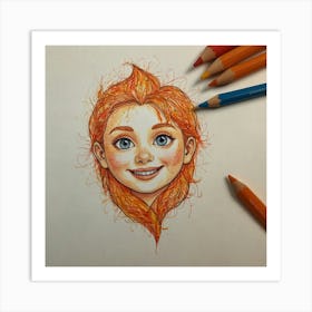 Frozen Elsa Art Print