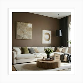 Modern Living Room 53 Art Print