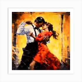 Tango Abstracts By Csaba Fikker 30 Art Print