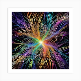 Fractal Vortex 1 Art Print