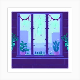 Pixel Art 3 Art Print