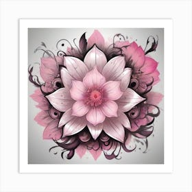 Lotus Flower 21 Art Print