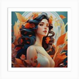 Art Nouveau 12 300 Art Print