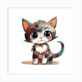 Cute Kitten 8 Art Print