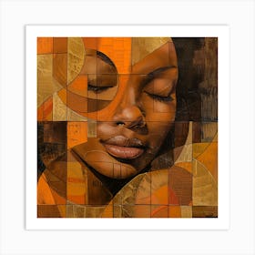 Portrait Of A Woman 85 Art Print