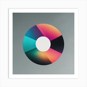 Color Wheel Art Print