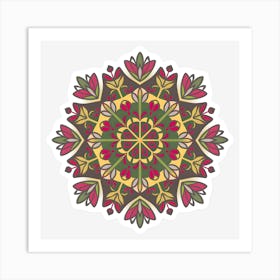 Mandala Art Print