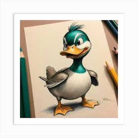 Duck! 18 Art Print