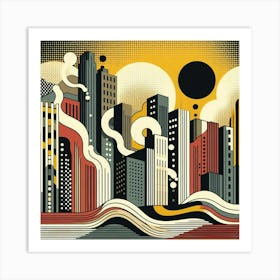 San Francisco Cityscape 2 Art Print