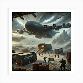 Disguised Entry Supply Convoys Art Print