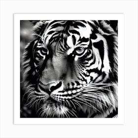 Tiger 40 Art Print