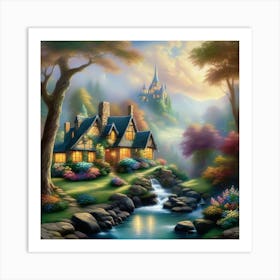 Fairytale Castle 3 Art Print