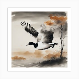 Goose Art Print