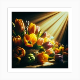 Tulips 1 Art Print