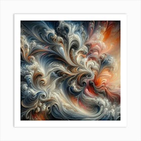 Abstract Painting 109 Art Print