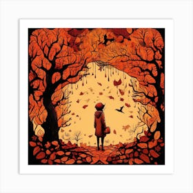 Autumn Forest Art Print