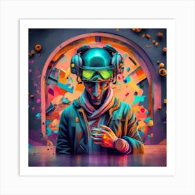 Dr graffito  Art Print