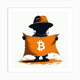 Bitcoin Explorer 4 Art Print