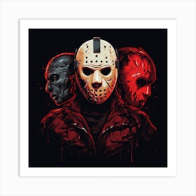 Friday The 13th Art Print