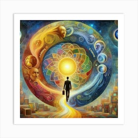 Journey Through The Universe Art Print