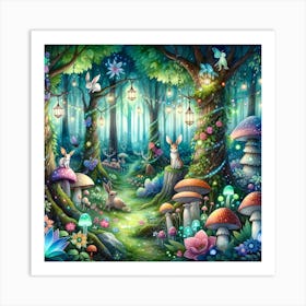 Fairy Forest Art Print