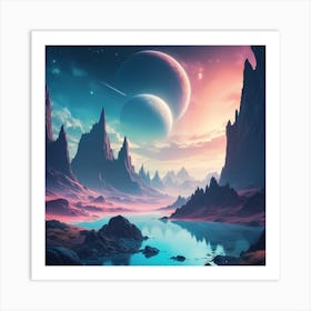 Celestial Bodies Art Print