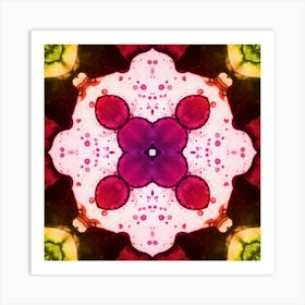 Bubble Pattern Abstraction Art Print