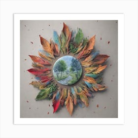 Autumn Leaves Art Print