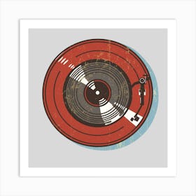 Vinyl Record Art Print