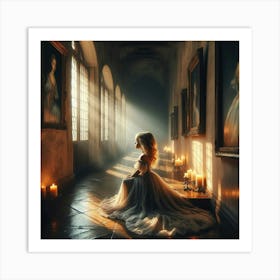 Child In The Hall 2 Art Print