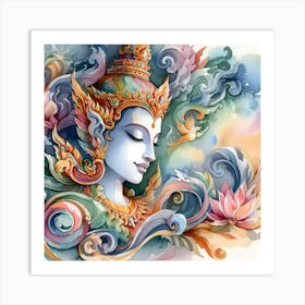 Buddha 11 Art Print