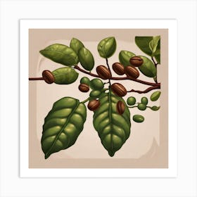 Coffee Beans 13 Art Print