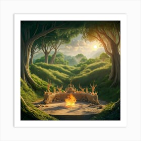 Fairytale Forest 61 Art Print