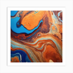 Abstract Painting 12 Art Print