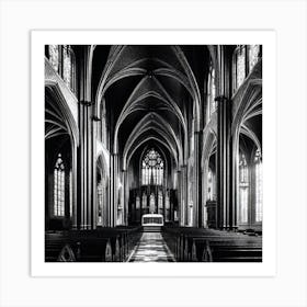 Photograph - Interior Of A Church Art Print