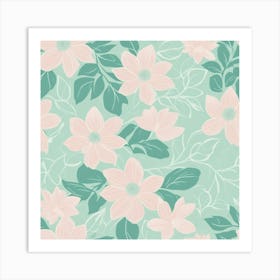 Floral Pattern 6 Art Print