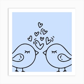 Love Birds  Art Print