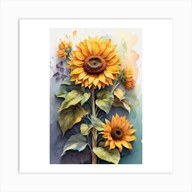 Sunflowers Art Print