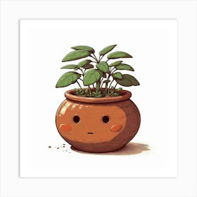 Potted Plant 3 Art Print